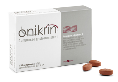 ONIKRIN 30 COMPRESSE - Metafarm