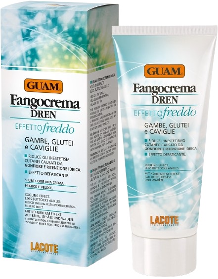 GUAM FANGOCREMA DREN EFFETTO FREDDO 200 ML - Metafarm