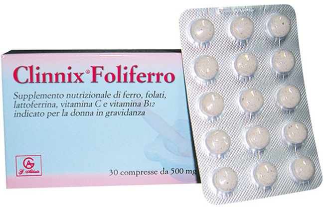 SANOCLIN FOLIFERRO 30 COMPRESSE - Metafarm