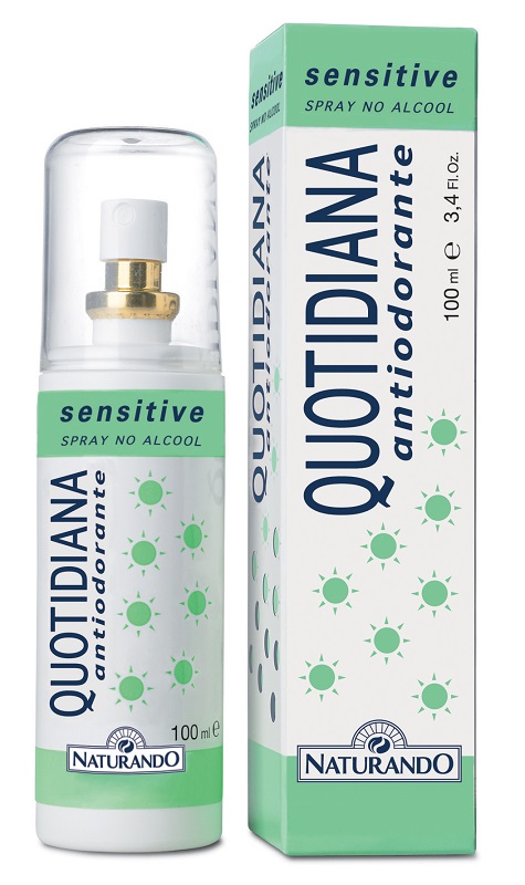 QUOTIDIANA ANTIODORANTE SPRAY SENSITIVE 100 ML - Metafarm