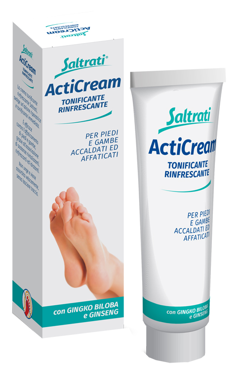 SALTRATI ACTICREAM TONIFICANTE RINFRESCANTE PER PIEDI E GAMBE 100 ML - Metafarm