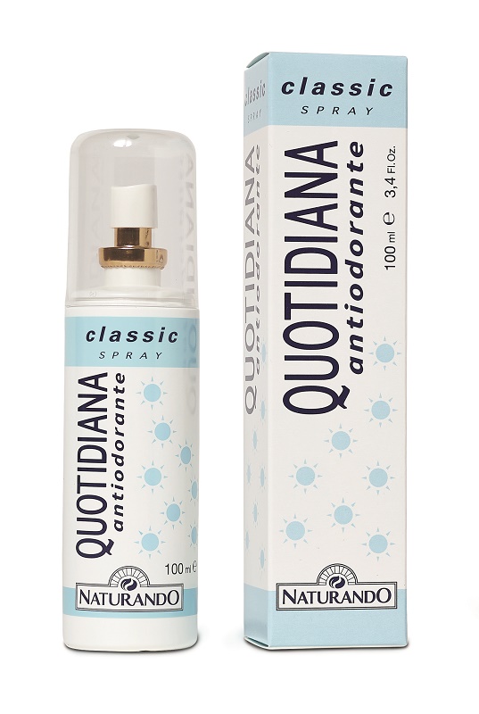 QUOTIDIANA ANTIODORANTE SPRAY CLASSIC 100 ML - Metafarm