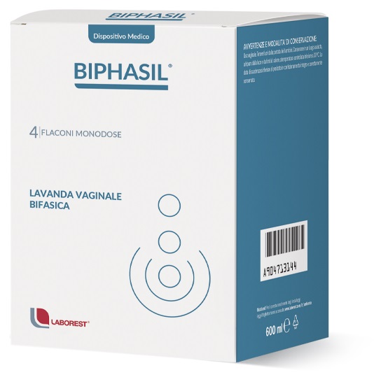 BIPHASIL TRATTAMENTO VAGINALE 4 FLACONIX150 ML - Metafarm