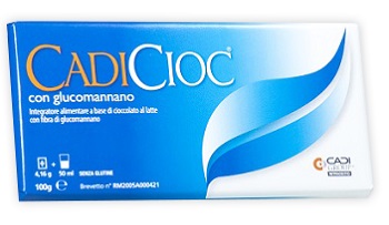CADICIOC TAVOLETTA LATTE CON GLUCOMANNANO 100 G - Metafarm