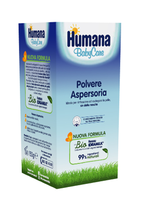 HUMANA BABY CARE POLVERE ASPERSORIA 150 G - Metafarm