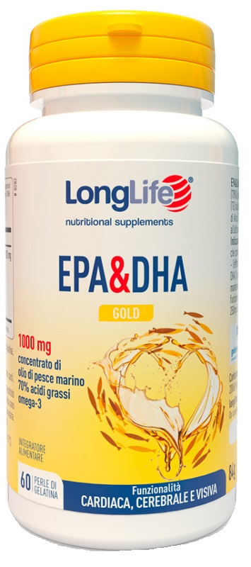 LONGLIFE EPA DHA GOLD 60 PERLE - Metafarm