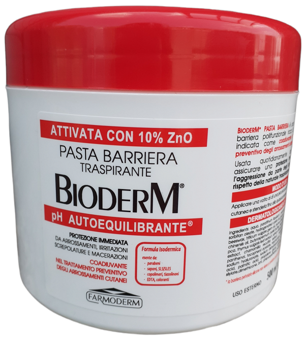 BIODERM PASTA BARRIERA ZINCO 500 ML - Metafarm