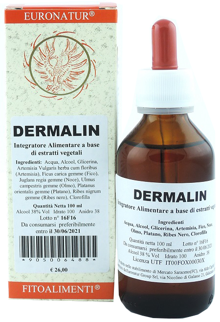 DERMALIN GOCCE 100 ML - Metafarm
