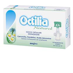 OCTILIA NATURAL GOCCE OCCHI IRRITATI E ARROSSATI 10 FLACONCINI MONODOSE 0,5 ML - Metafarm