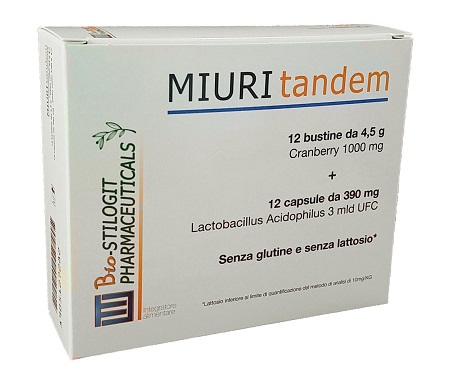 MIURI TANDEM 12 BUSTINE + 12 CAPSULE - Metafarm