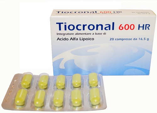 TIOCRONAL 600 HR 20 COMPRESSE - Metafarm