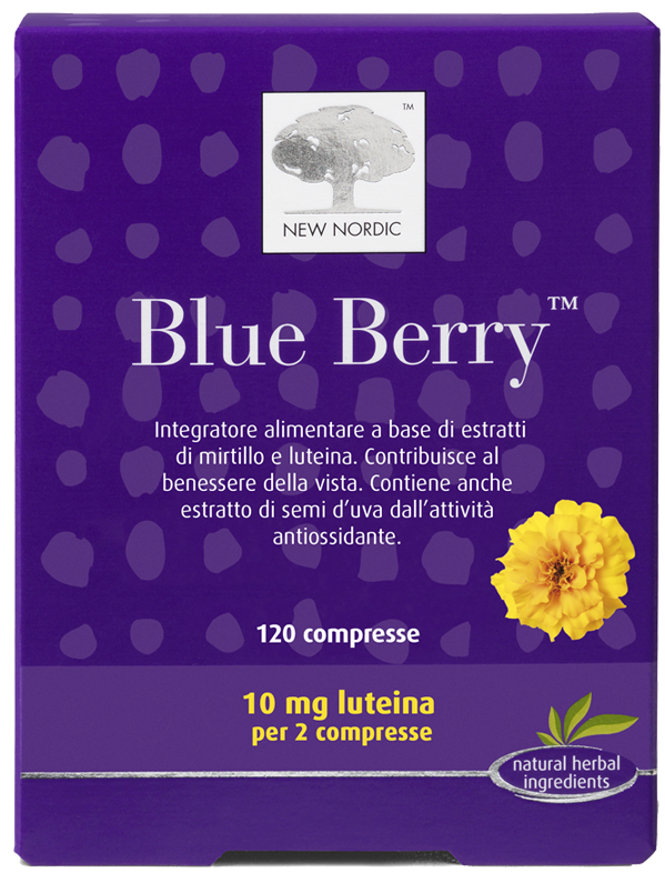 BLUE BERRY 120 COMPRESSE - Metafarm