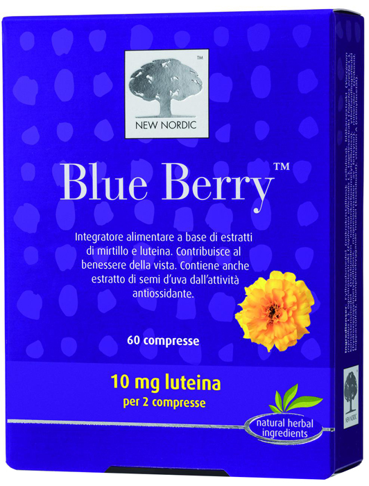 BLUE BERRY 60 COMPRESSE - Metafarm