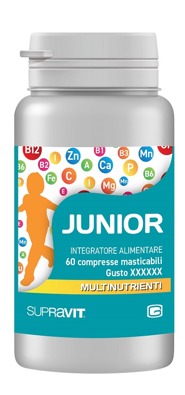 SUPRAVIT JUNIOR 60 COMPRESSE MASTICABILI - Metafarm