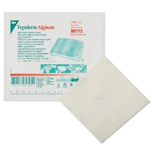 MEDICAZIONE IN ALGINATO TEGADERM ALGINATE ASSORBENTE 10X10 10 PEZZI - Metafarm