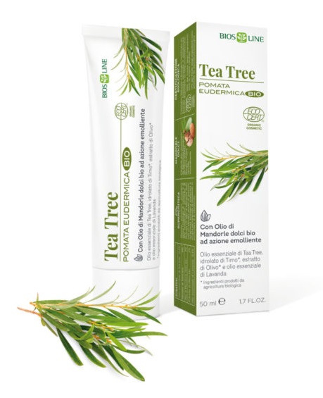 BIOSLINE TEA TREE POMATA EUDERMICA CERT ECOCERT 50 ML - Metafarm