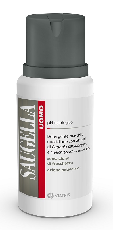 SAUGELLA UOMO PH FISIOLOGICO DETERGENTE MASCHILE 200 ML - Metafarm