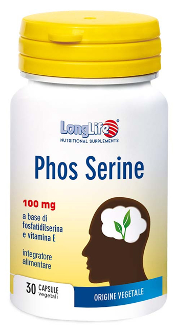LONGLIFE PHOS SERINE 30 CAPSULE VEGETALI - Metafarm