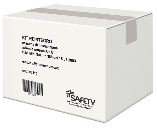 KIT REINTEGRO CASSETTA PRONTO SOCCORSO GRUPPO A/B - Metafarm