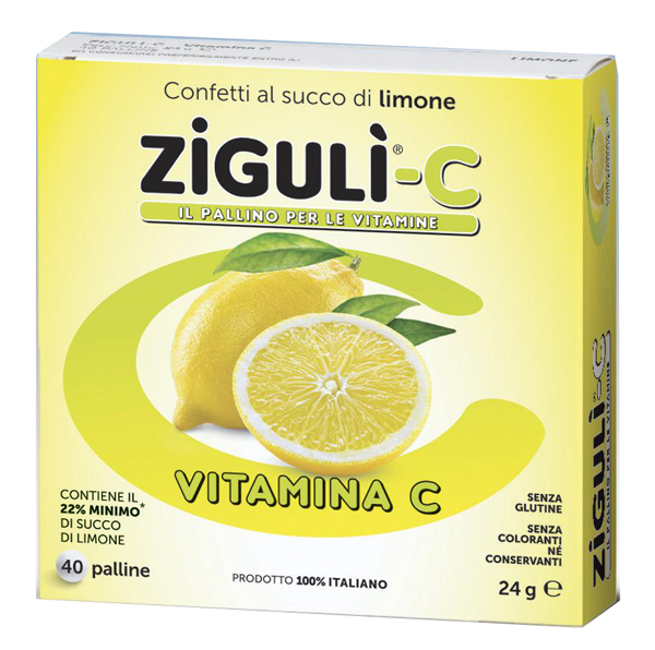 ZIGULI C LIMONE 40 CONFETTI 24 G - Metafarm
