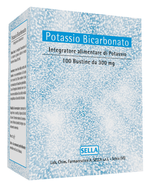 POTASSIO BICARBONATO POLVERE 100 BUSTINE - Metafarm