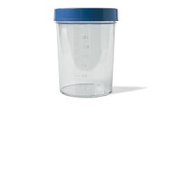 CONTENITORE PIC STERILE TRASPARENTE PER ANALISI DEI FLUIDI ORGANICI 100 ML TAPPO A VITE + ETICHETTA AUTOADESIVA - Metafarm
