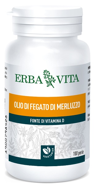 OLIO FEGATO MERLUZZO 100 PERLE 453 MG - Metafarm