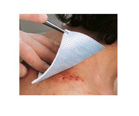 MEDICAZIONE METTALLINE GARZA IN TNT ALLUMINIZZATO 10X12CM 10 PEZZI - Metafarm