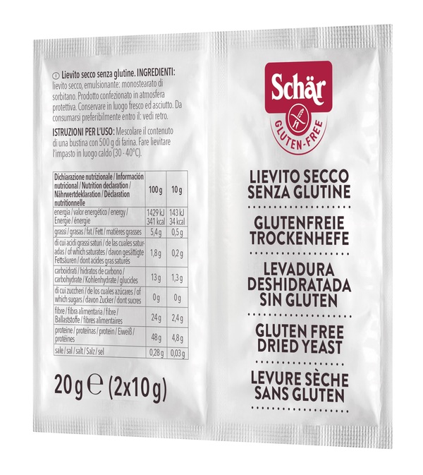 SCHAR LIEVITO SECCO 2 BUSTINE DA 10 G - Metafarm