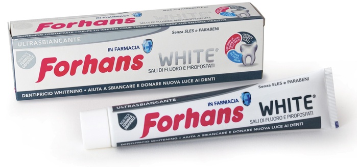 FORHANS SP WHITE DENTIF 75ML - Metafarm