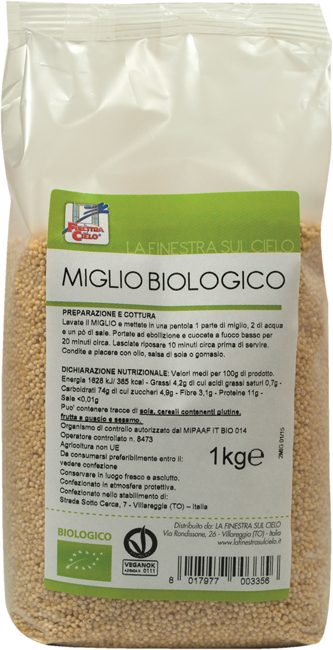 FSC MIGLIO DECORTICATO BIO 1 KG - Metafarm