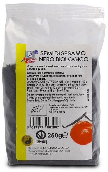 SESAMO NERO 250 G - Metafarm