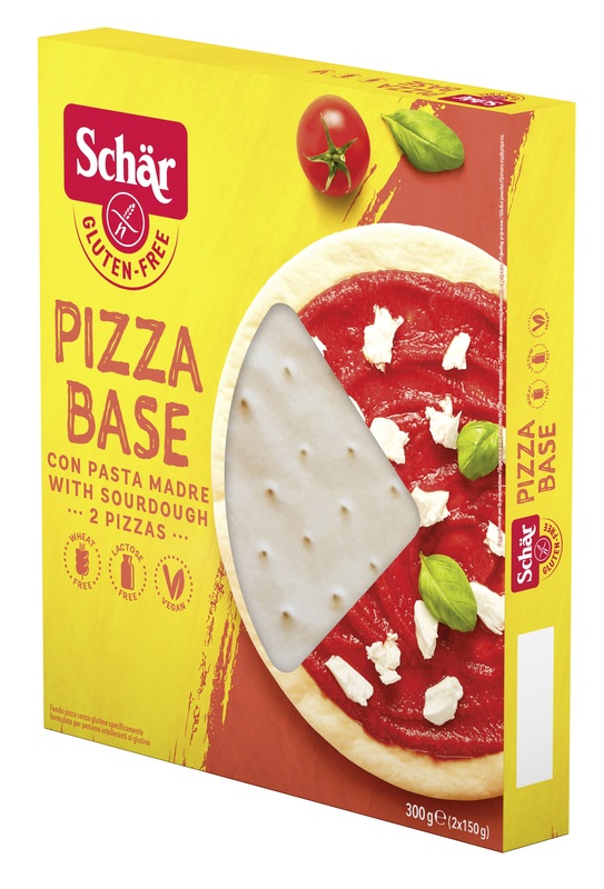 SCHAR PIZZA BASE SENZA LATTOSIO 2 PEZZI DA 150 G - Metafarm