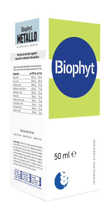 BIOPHYT METALLO 50 ML SOLUZIONE IDROALCOLICA - Metafarm