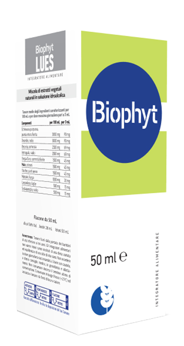 BIOPHYT LUES 50 ML SOLUZIONE IDROALCOLICA - Metafarm