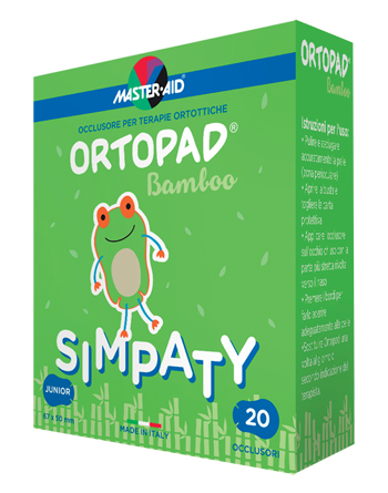 CEROTTO OCULARE PER ORTOTTICA ORTOPAD SIMPATY REGULAR 5,7X8,2 20 PEZZI - Metafarm