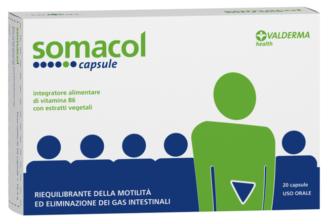 SOMACOL 20 CAPSULE - Metafarm