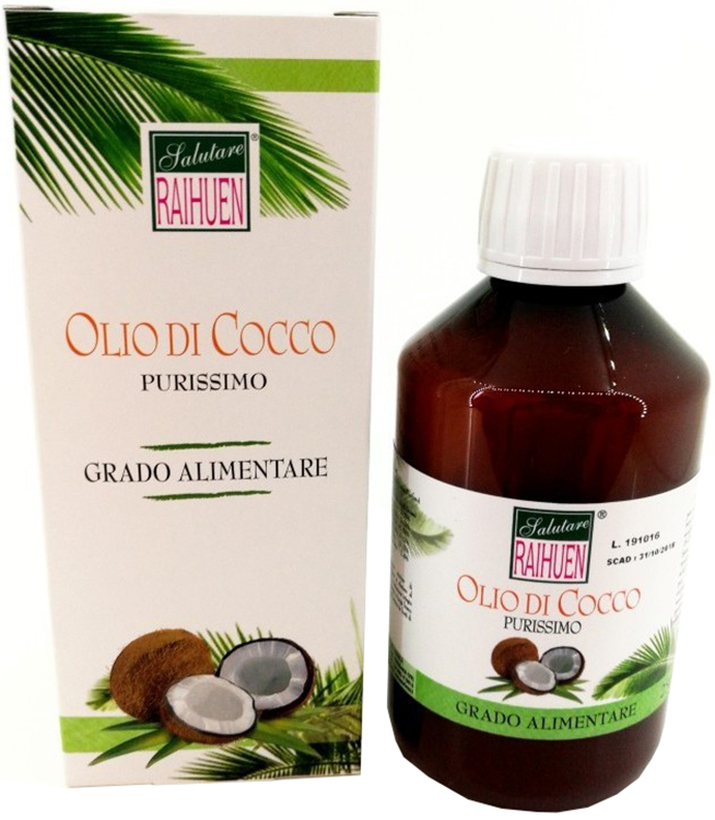 RAIHUEN OLIO COCCO GRADO ALIMENTARE 100 ML - Metafarm