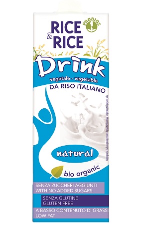 RICE&RICE BEVANDA DI RISO AL NATURALE 1 LITRO - Metafarm