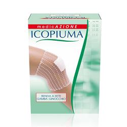 ICOPIUMA BENDA A COMPRESSIONE FISIOLOGICA PER GAMBA E GINOCCHIO CAL 5 1 PEZZO - Metafarm