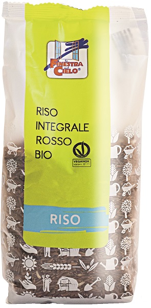 RISO INTEGRALE ROSSO SELVATICO BIO 500 G - Metafarm