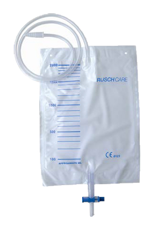 SACCA RACCOLTA URINA DA LETTO IN PVC VOLUME 2000 ML VALVOLA DI NON RITORNO RUBINETTO SCARICO T-TAP TUBO DI RACCORDO DIAMETRO 5-7 MM LUNGHEZZA 130 CM 150 PEZZI - Metafarm
