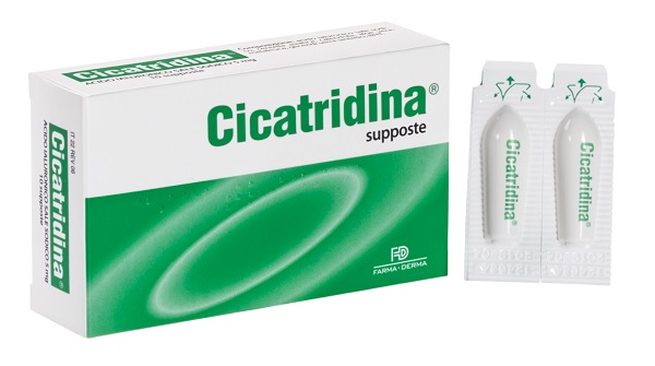 CICATRIDINA SUPPOSTE 10 PEZZI - Metafarm