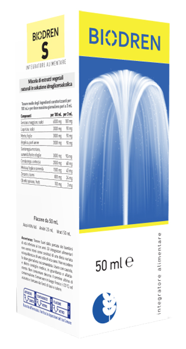 BIODREN S SOLUZIONE IDROALCOLICA 50 ML - Metafarm