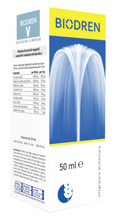 BIODREN V 50 ML SOLUZIONE IDROALCOLICA - Metafarm