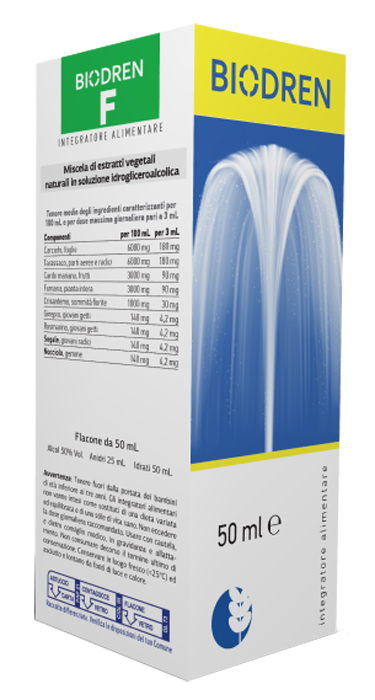 BIODREN F 50 ML SOLUZIONE IDROALCOLICA - Metafarm
