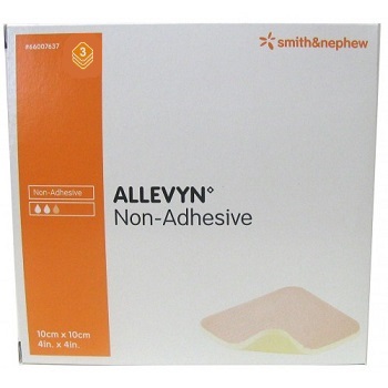 MEDICAZIONE IDROCELLULARE STERILE ALTAMENTE ASSORBENTE NON ADESIVA IN SCHIUMA DI POLIURETANO 10X10CM 3 PEZZI - Metafarm