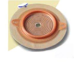 PLACCA PER COLOSTOMIA ALTERNA MIO SISTEMA A 2 PEZZI FORO RITAGLIABILE 10/55MM FLANGIA 60MM 5 PEZZI ARTICOLO 13161 - Metafarm