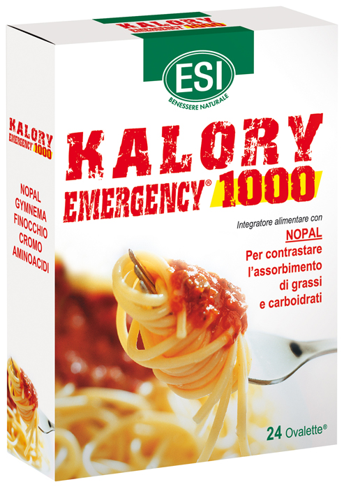 ESI KALORY EMERGENCY 1000 24 OVALETTE - Metafarm