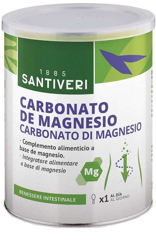 CARBONATO MAGNESIO 110 G SANTIVERI - Metafarm